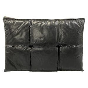 Bottega Veneta Padded Maxi Intrecciato Clutch Bag